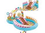 Intex 57149NP - Piscina Per Bambini - Candy Zone (295X191X130Cm) Piscina Gonfiabile Per Bambini Centro Giochi