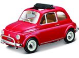 Bburago 18-22099 - Modellino Di Auto - Fiat 500L 1968 (Rosso, Scala 1:24) Auto Giocattolo Da Collezione
