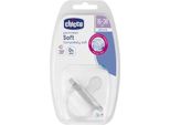 Chicco Physio Soft Active Succhietto Ortodontico, 12M+, Incolore