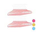 Relaxdays 60 X Appendiabiti Per Bambini Rosa