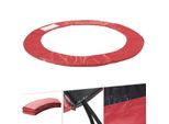 Copertura Del Bordo Del Trampolino Arebos Ø457 Cm Rosso | Resistente Ai Raggi Uv E Impermeabile