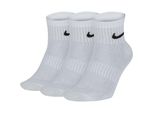 Nike Everyday Lightweight Quarter (3 Paia) Nero M