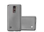 Cadorabo Cover Protettiva Per Lg Stylus 2 In Grigio Custodia Per Cellulare Custodia In Silicone Tpu Cover Case