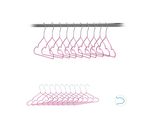 Relaxdays 40 X Appendiabiti Per Bambini Rosa