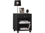 Comodino Rolda Nero H 54 X L 45 X D 38 Cm
