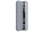 Armadio Lona Grigio L. 70 X A. 184 X P. 40 Cm