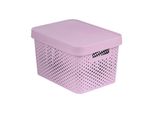 Curver Infinity Dots 17L Scatola Con Coperchio Rosa