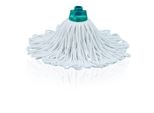 Leifheit Ersatzkopf Classic Mop Cotone, Ersatz Wischkopf, Ersatzteil, Baumwolle, Polyester, Weiß, 52070