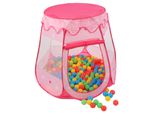 Kiduku Tenda Da Gioco Per Bambini Con Palline Rosa