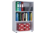 Scaffale E Libreria Dell'ufficio Lona Bianco L. 70 X A. 111 X P. 37 Cm