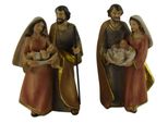 Statuette In Culla Sacra Famiglia, Set Di 2, Ca. 12 Cm, K 240