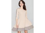Lenitif Mini Abito Donna Kadyvance K057 Beige Xl