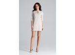 Lenitif Mini Abito Donna Pellingaine L001 Beige L