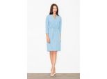 Figl Abito Midi Donna Semaia Blu Cielo Xl