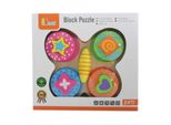 Viga Toys - 59924 - Puzzle Di Selezione Delle Forme - Farfalla
