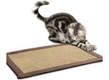 Tappeto Sisal Scratch Amazonas Nature Border: Sahara / Cappuchino 40 X 60 Cm