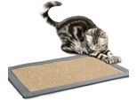 Tappeto Sisal Scratch Amazonas Bordo Natura: Grafite 40 X 60 Cm