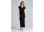 Figl Maxi Abito Donna Nilan Nero S
