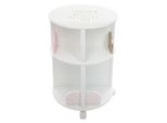 Libreria Per Bambini Rotonda - Bianca E Rosa H 59 Cm - Atmosphera CréAteur D'intéRieur