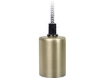 Lampada A Sospensione In Metallo Color Oro Opaco, 8 Cm