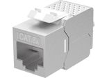 Goobay 79448 Modulo Keystone RJ45 Cat 6?, Stp, Slim-Line - Larghezza 14,8 Mm, Tipo Coccodrillo, Morsettiera Per Montaggio Lsa (Senza Attrezzi)