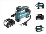 Compressore A Batteria Makita Dmp 180 T1 18 V 8,3 Bar + 1 Batteria Da 5,0 Ah - Senza Caricabatterie