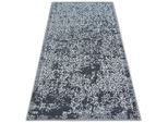 Tappeto Sense Micro 81260 Vintage Bianco/Anthracite Grigio 80X150 Cm
