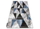 Tappeto Alter Nano Triangoli Blu Azzurro 180X270 Cm