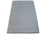 Tappeto Shaggy Micro Argento Grigio 80X150 Cm