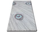 Tappeto Acrilico Patara 0052 Crema/Turchese Multicolore 80X150 Cm
