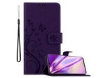 Cadorabo Cover Per Huawei P30 Pro Cover Protettiva In Viola Cover Protettiva Cover Per Telefono Cellulare Cover Fiori Custodia Fiore