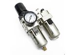 Unità Di Manutenzione Per Aria Compressa Wiltec Con Filettatura Interna Da 12,91 Mm (1/4"), Filtro, Regolatore Di Pressione, Riduttore Di Pressione, Separatore D'acqua, Nebulizzatore D'olio"