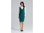 Lenitif Abito Midi Donna Toai Verde Xl