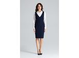 Lenitif Abito Midi Donna Toai Blu Scuro S