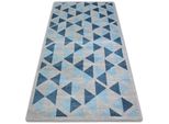 Tappeto Nordic Canvas Grigio G4575 Grigio 200X290 Cm