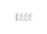 Kit Gommini Per Valigie Laterali Moto Shad SH23