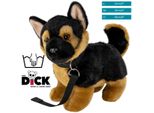 Cane Da Pastore Carl Dick Con Guinzaglio, Lungo Circa 22 Cm E Alto Circa 20 Cm 3322 Peluche, Peluche, Peluche