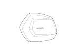 Cover Per Valigia Laterale Moto Shad SH35 Lato Sinistro Alluminio