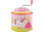 Goki 60722 Carillon, Principessa, Melodia: Twinkle Twinkle Little Star 10,5 Cm Ø 7,8 Cm, Colorato