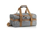 Borsa Da Picnic Campfeuer Per 4 Persone, Set Da Picnic Da 20 Pezzi, Grigio, Borsa Frigo Con Scomparti Laterali