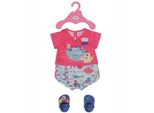 Zapf 830628 Baby Born Pigiama Da Bagno E Zoccoli 43 Cm
