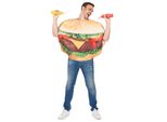 Costume Da Hamburger Divertente Unisex Colorato - Taglia Unica