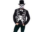 Accessorio Per Costume Da Scheletro Per Halloween In Bianco E Nero - Taglia Unica