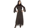 Costume Gotico Tetro Per Donna Costume Di Halloween Nero S
