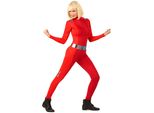 Costume Da Spia Per Donna Costume Di Carnevale Rosso - S