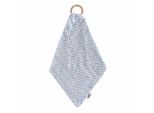 Xkko Bmb Teether Con Pannolino - Chevron Baby Blue