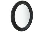 Vidaxl Specchio Da Parete In Stile Barocco 50X60 Cm Nero
