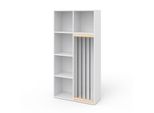 Vicco Libreria Bambini Marvin, 72 X 143 Cm, Bianco