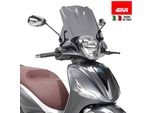 Parabrezza Givi Oscurato, Altezza 290 Mm, Larghezza 450 Mm Per Modelli Piaggio Con Abe