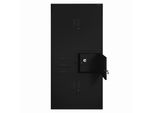Armadio Per Archiviazione Armadio Per Ufficio Armadio In Acciaio Nero 185X90X40